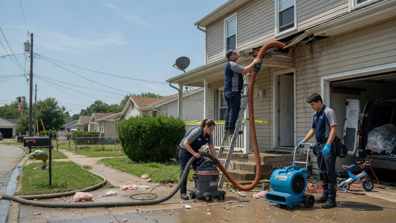 Water Damage Restoration in Loogootee, IN near me